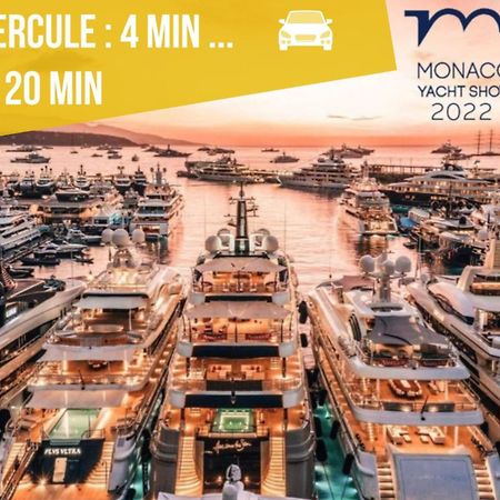 Appartement Moderne Climatise Monaco Vue Mer Cap-d’Ail Kültér fotó