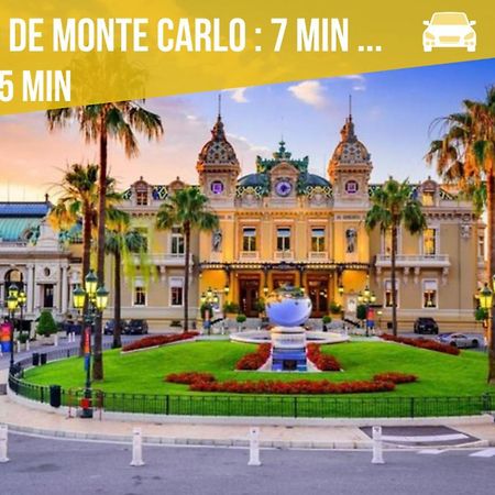Appartement Moderne Climatise Monaco Vue Mer Cap-d’Ail Kültér fotó
