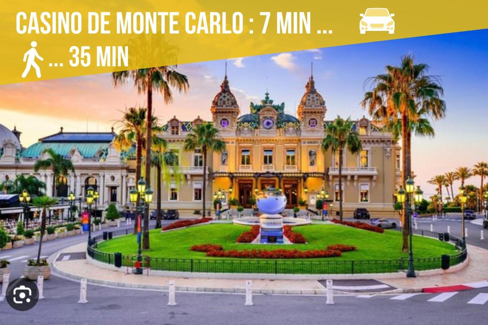 Appartement Moderne Climatise Monaco Vue Mer Cap-d’Ail Kültér fotó